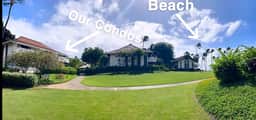 KP40 Walk to Beach!Top Corner Unit, A/C, Pool, Gym