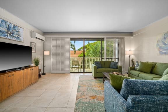 KP241 Ground & 2nd FL Lanai | Beach•Pool•Gym
